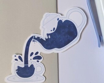 Cosmic Tea Sticker