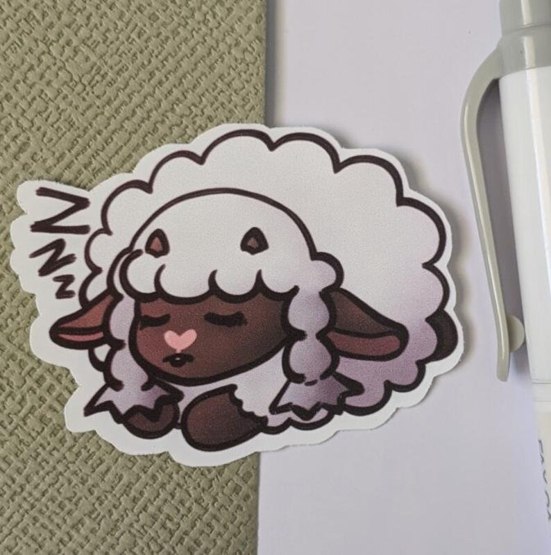 Sleepy Wooloo Sticker image 1