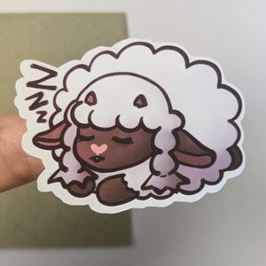 Sleepy Wooloo Sticker image 2