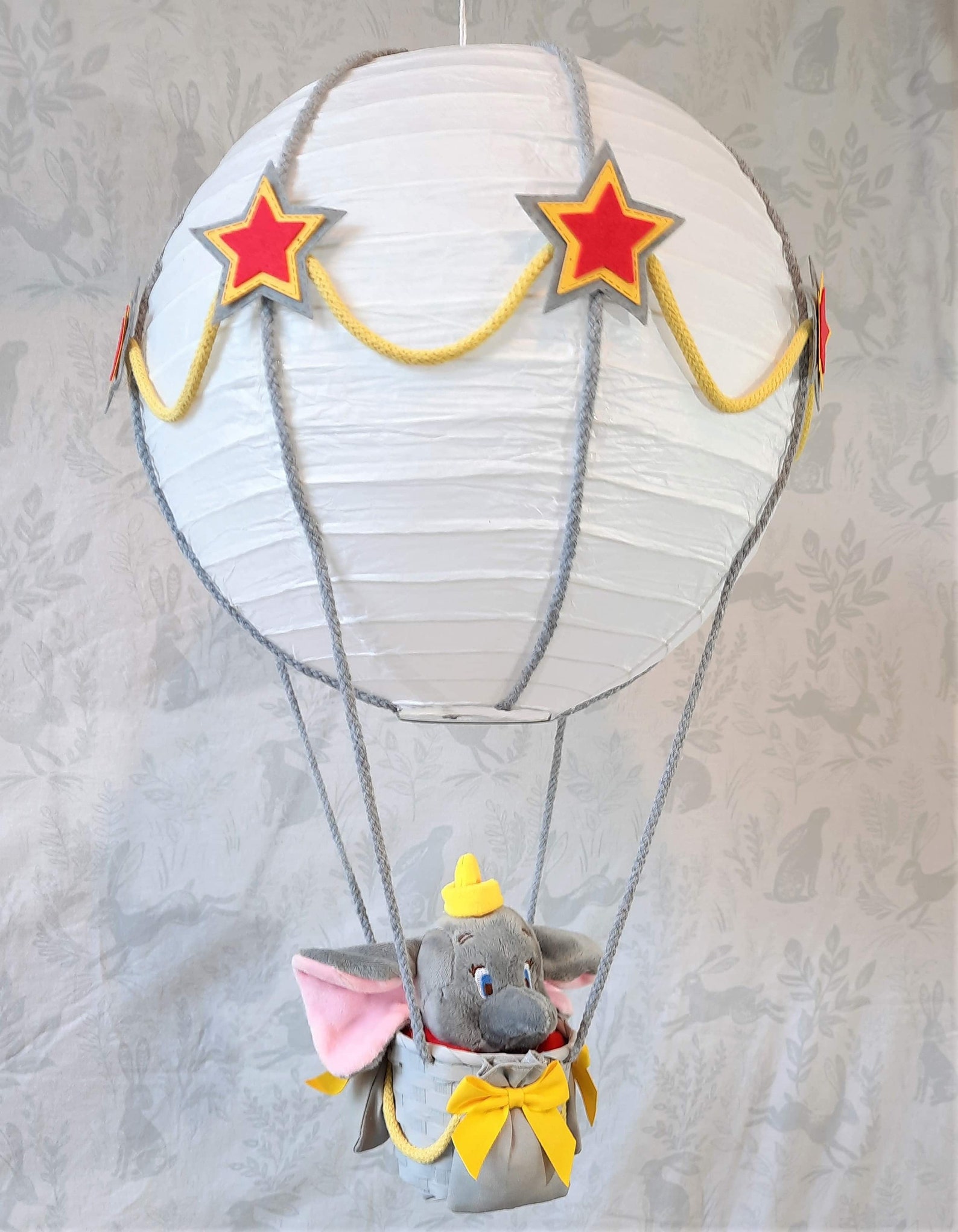 Dumbo Thème Hot Air Balloon Nursery Decoration Lamp Light Etsy