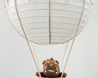 Grüffelo-Themen-Heißluftballon-Kinderzimmer-Lichtschirm