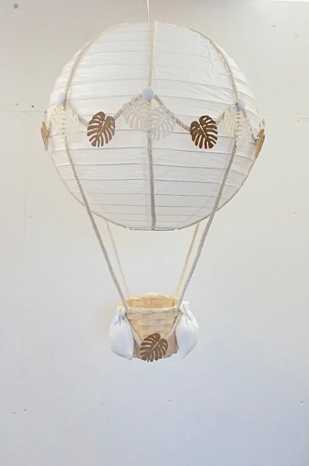 Neutral Jungle Safari Themed Hot Air Balloon Nursery Light Shade - Etsy UK