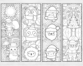 colouring bookmarks etsy canada