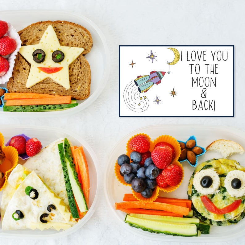 Lunchbox Notes Printable, Affirmation Cards for Kids, Space Gifts for Girls, Printable Gifts, School Lunch Notes, Encouragement Cards image 7
