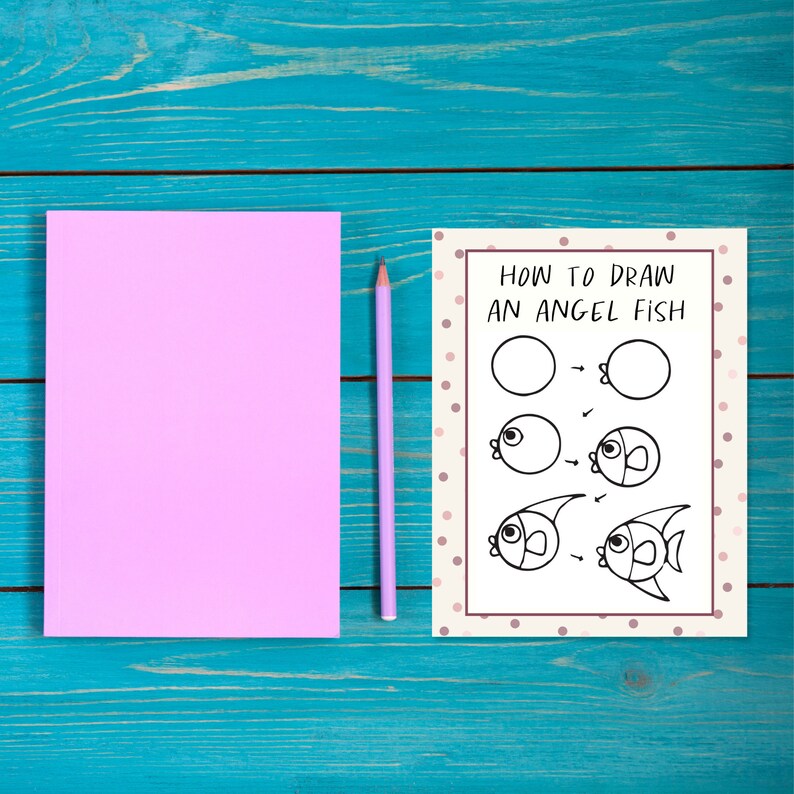 Steps Notepad Drawing Learn to Draw, How to Draw Book, Art Gifts for Kids, Rainy Day Activity ...