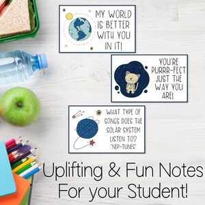 Lunchbox Notes Printable, Affirmation Cards for Kids, Space Gifts for Girls, Printable Gifts, School Lunch Notes, Encouragement Cards image 8