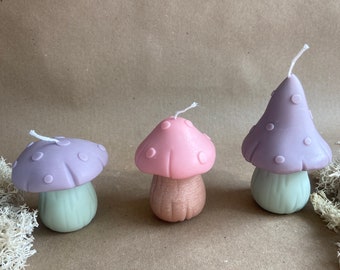 Mushroom candle / mushroom / gift