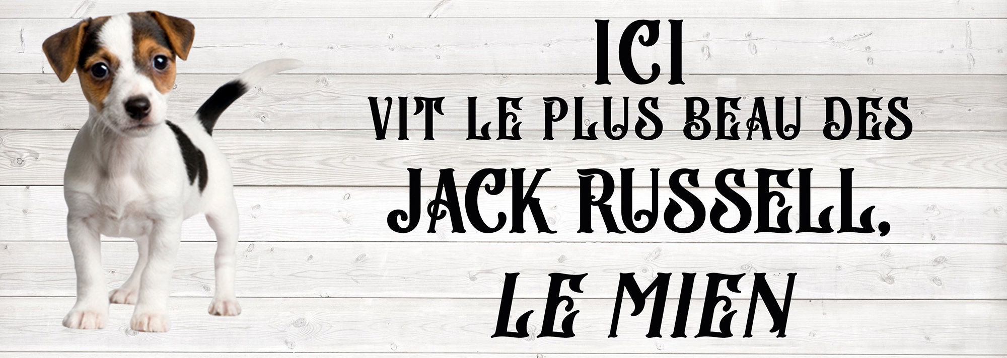 Plaque à Suspendre Jack Russell