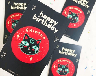 Skintoo mini birthday card