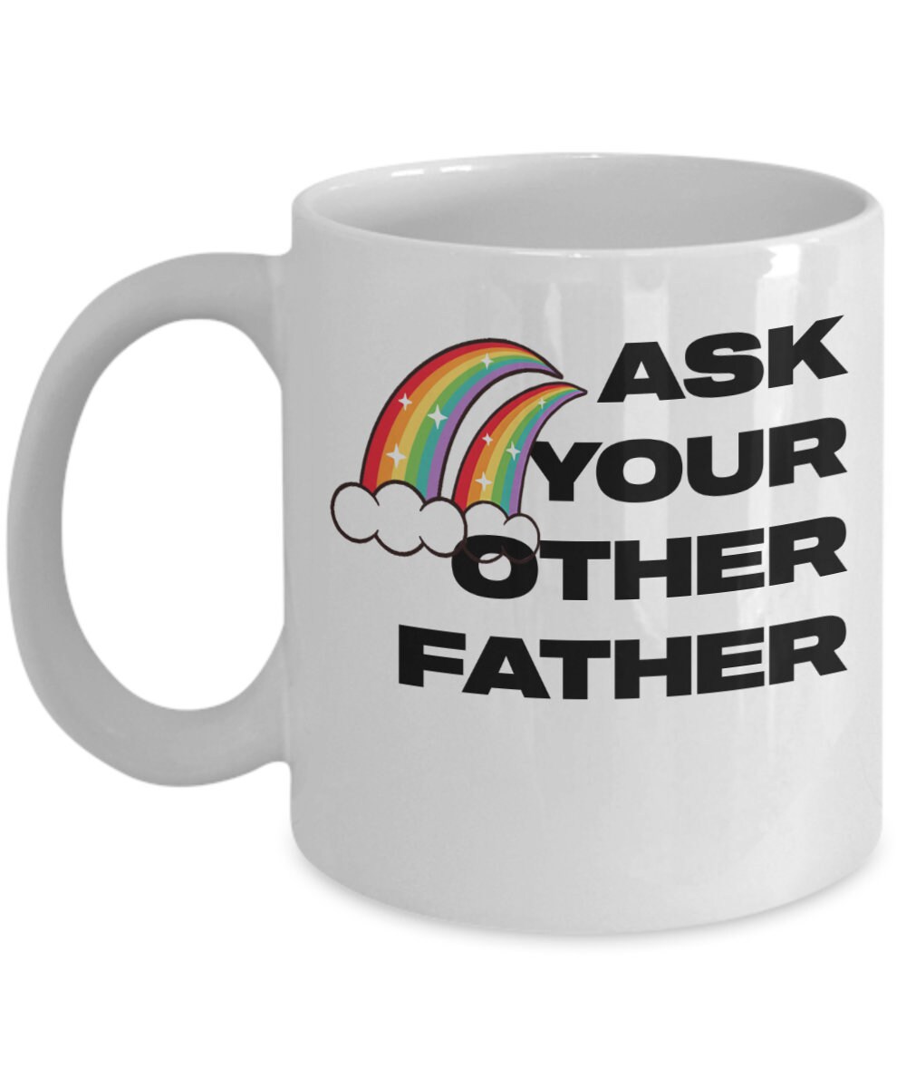 Funny Gay Gift, Gift for Gay Dad, Gay Mug, LGBTQ Parent Gift, Gay Gift, Queer Gift, Two Dads Mug
