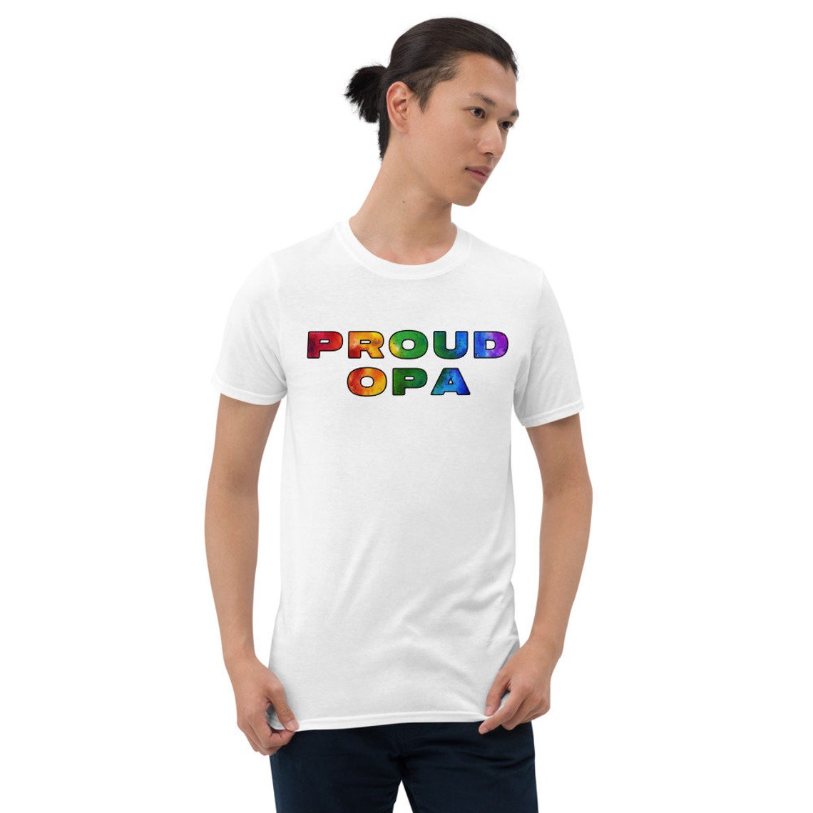 LGBTQ Opa Gift, Fathers Day Gift for Gay Grandfather, LGBTQ Gift From Grandson, Funny Gift for