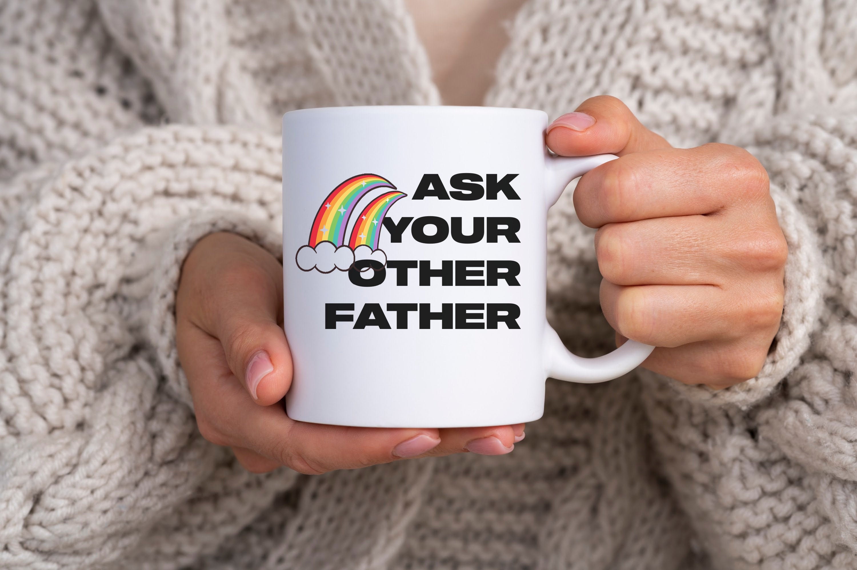 Funny Gay Gift, Gift for Gay Dad, Gay Mug, LGBTQ Parent Gift, Gay Gift