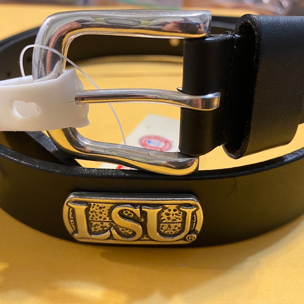 Lsu Mens Belts Etsy