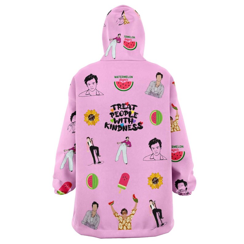 Harry styles pink hoodie Outlet