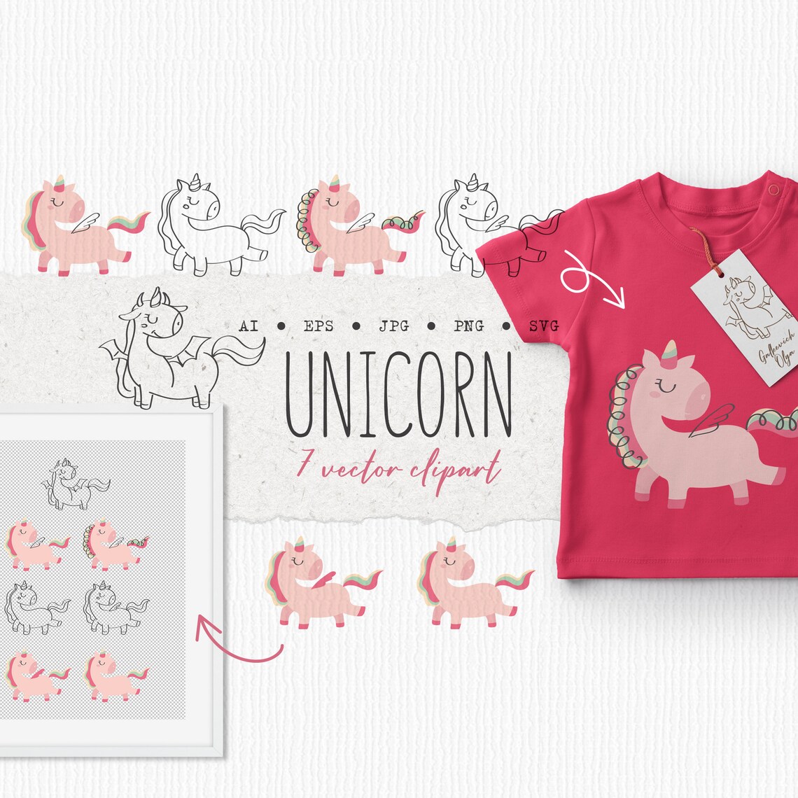 Unicorn svg Unicorn clipart unicorn png svg unicorn. | Etsy