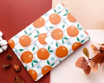 Green Blue Strawberry Leaves Fruit Cute Macbook Hard Case for Macbook Air 1113 Pro 131516 2008-2020 Custom Personalized Macbook Cover