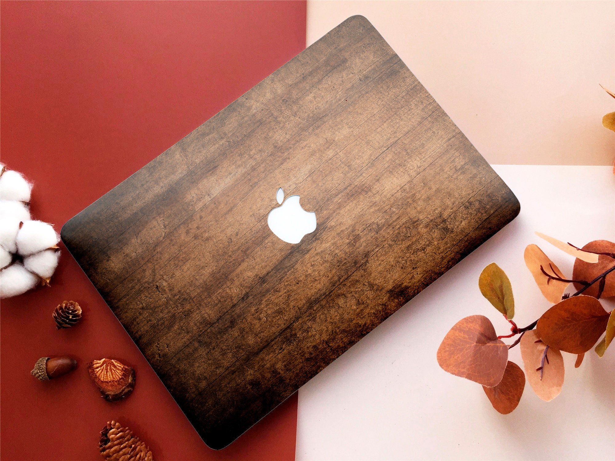 Cover en bois MacBook PICTURE MERISIER - Woodstache