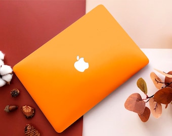 orange macbook case