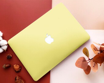 light yellow macbook pro case