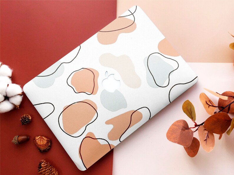 Modern Abstract Pastel Art Painting Macbook Hard Case for Macbook Air 1113 Pro 131516 2008-2020 Custom Personalized Macbook Cover