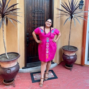 Authentic mexican dresses plus size on sale