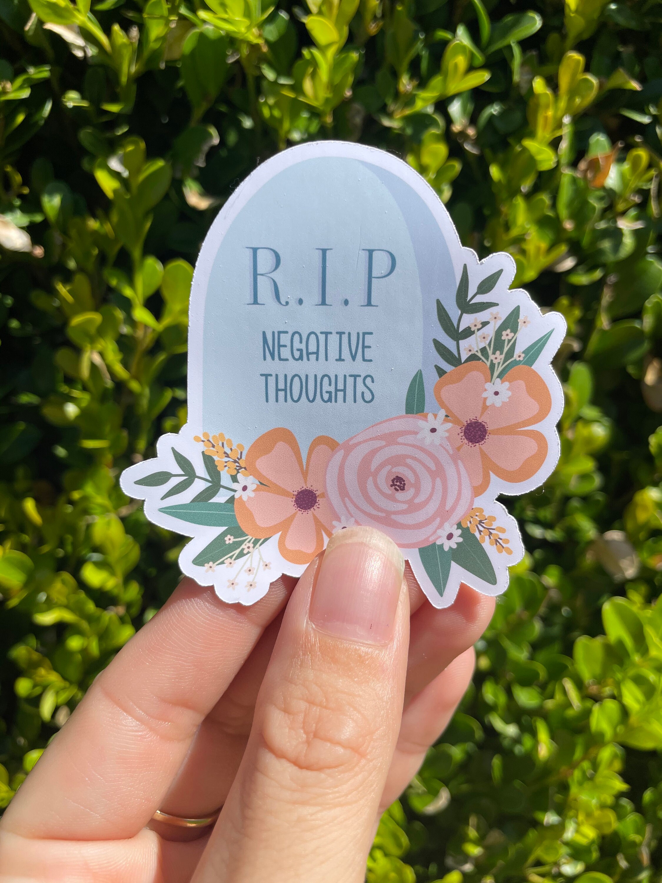 positivity sticker motivational quote aesthetic sticker etsy
