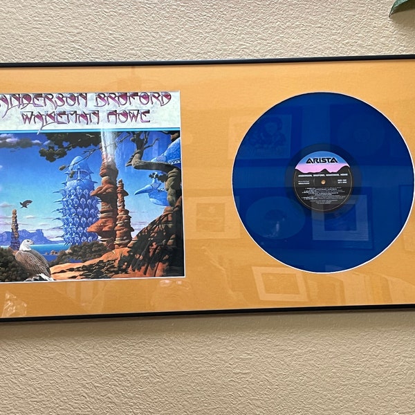 Yes / Anderson Bruford Wakeman Howe, vinyl album, limited edition blue vinyl