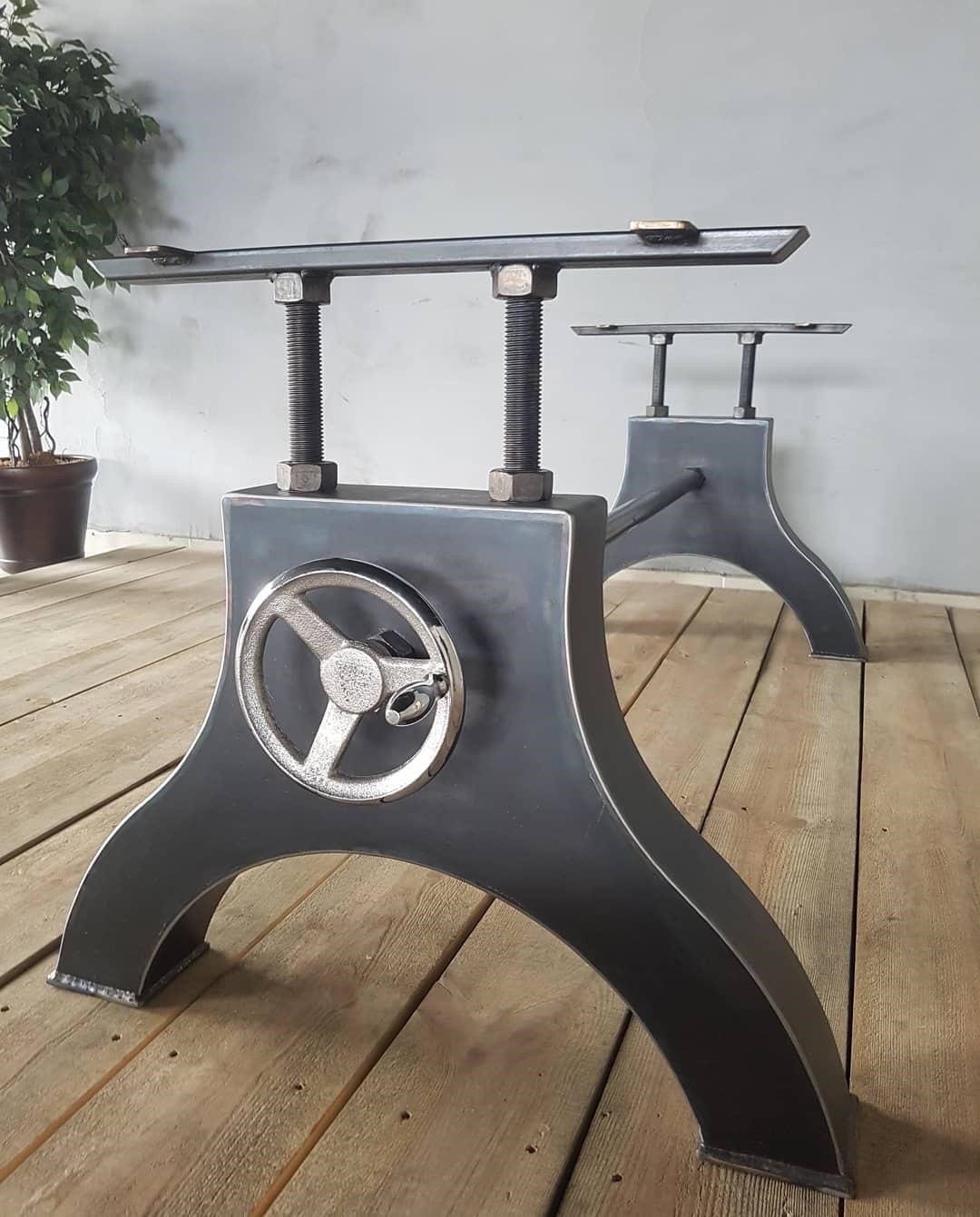 Retro Metal Table Legs Industrial Design Metal leg Unique Etsy