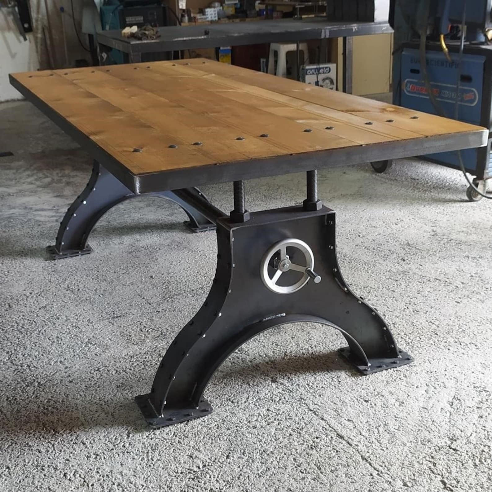 Retro Metal Table Legs Industrial Design Metal leg Unique Etsy
