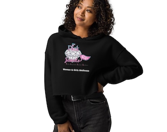 Crop Hoodie / Unique design with a purpose