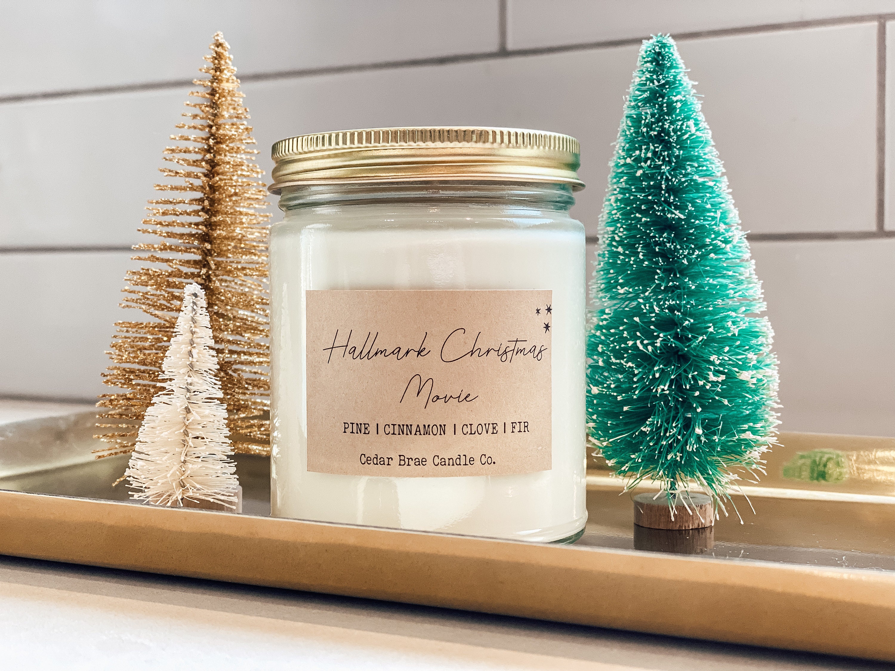 Hallmark Christmas Movie Soy Candle Etsy