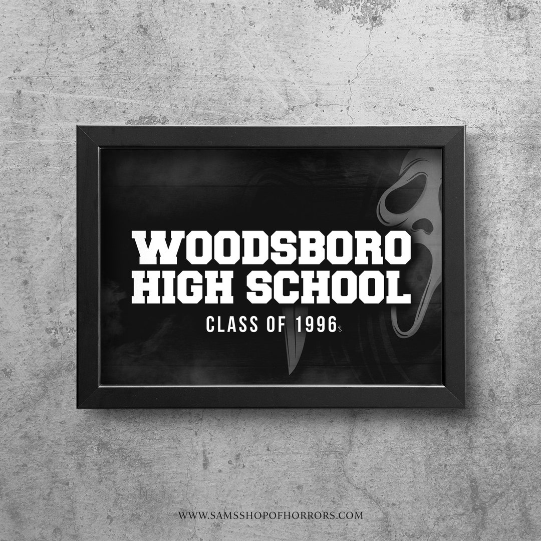 Woodsboro High School Print Etsy