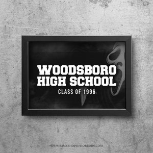 Woodsboro High School Print