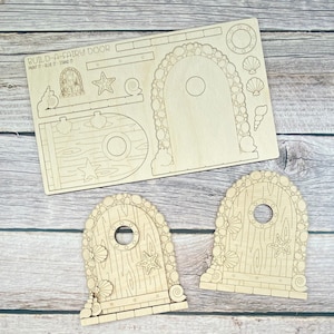 Pop-Out-pysselkit för älvor: DIY-älvhus, laserskuren SVG (digital fil) bild 7