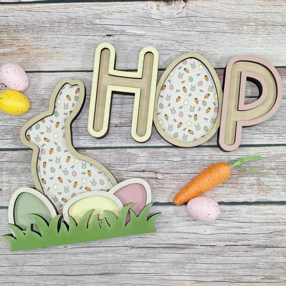 Easter Bunny Shelf Sitter SVG Laser Cut File (digital Download) - Etsy