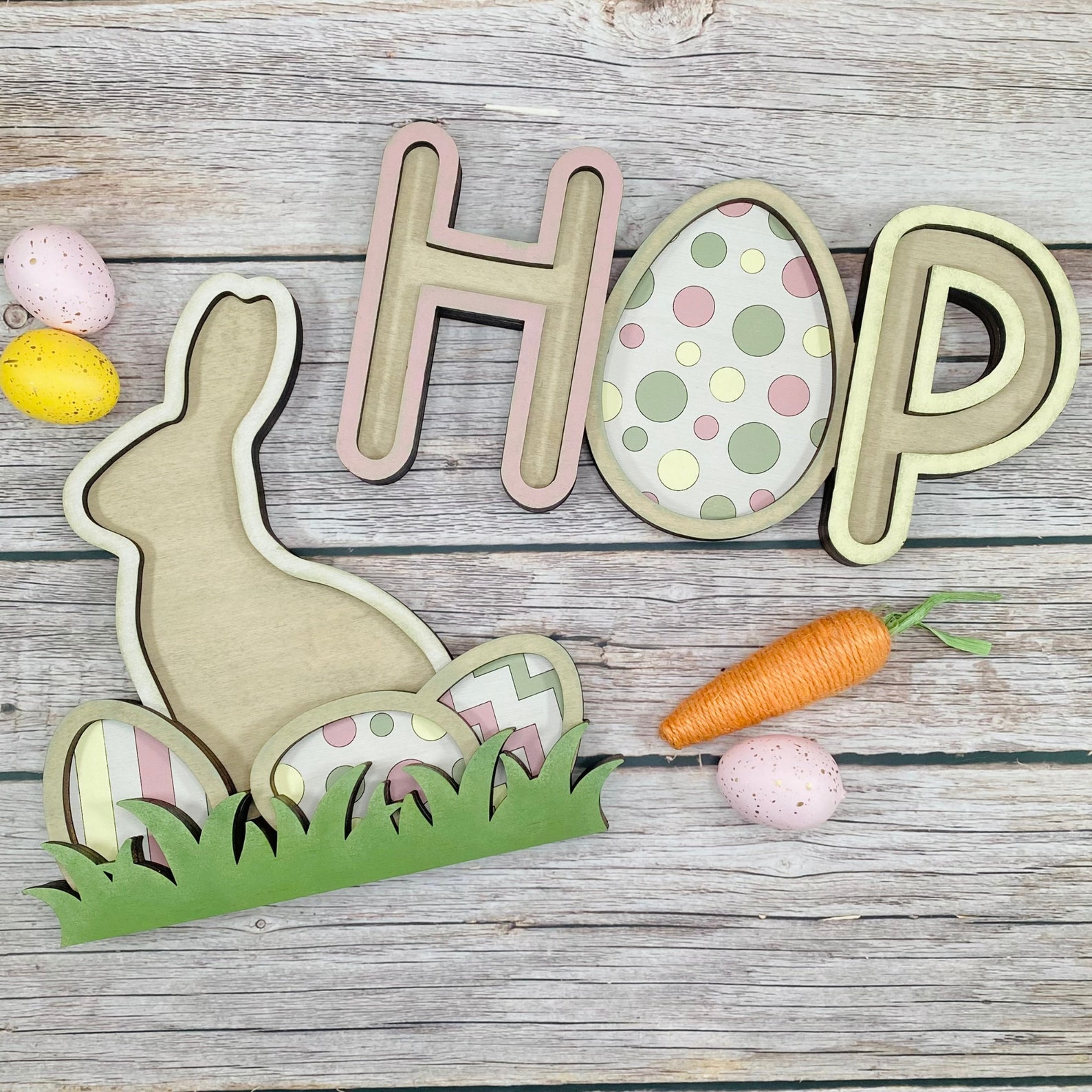 Easter Bunny Shelf Sitter SVG Laser Cut File (digital Download) - Etsy