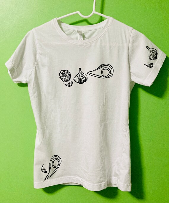 garlic t shirt