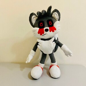 Custom Plush Just Like Sonic Exe Cyklop Sonic Plush Inspired