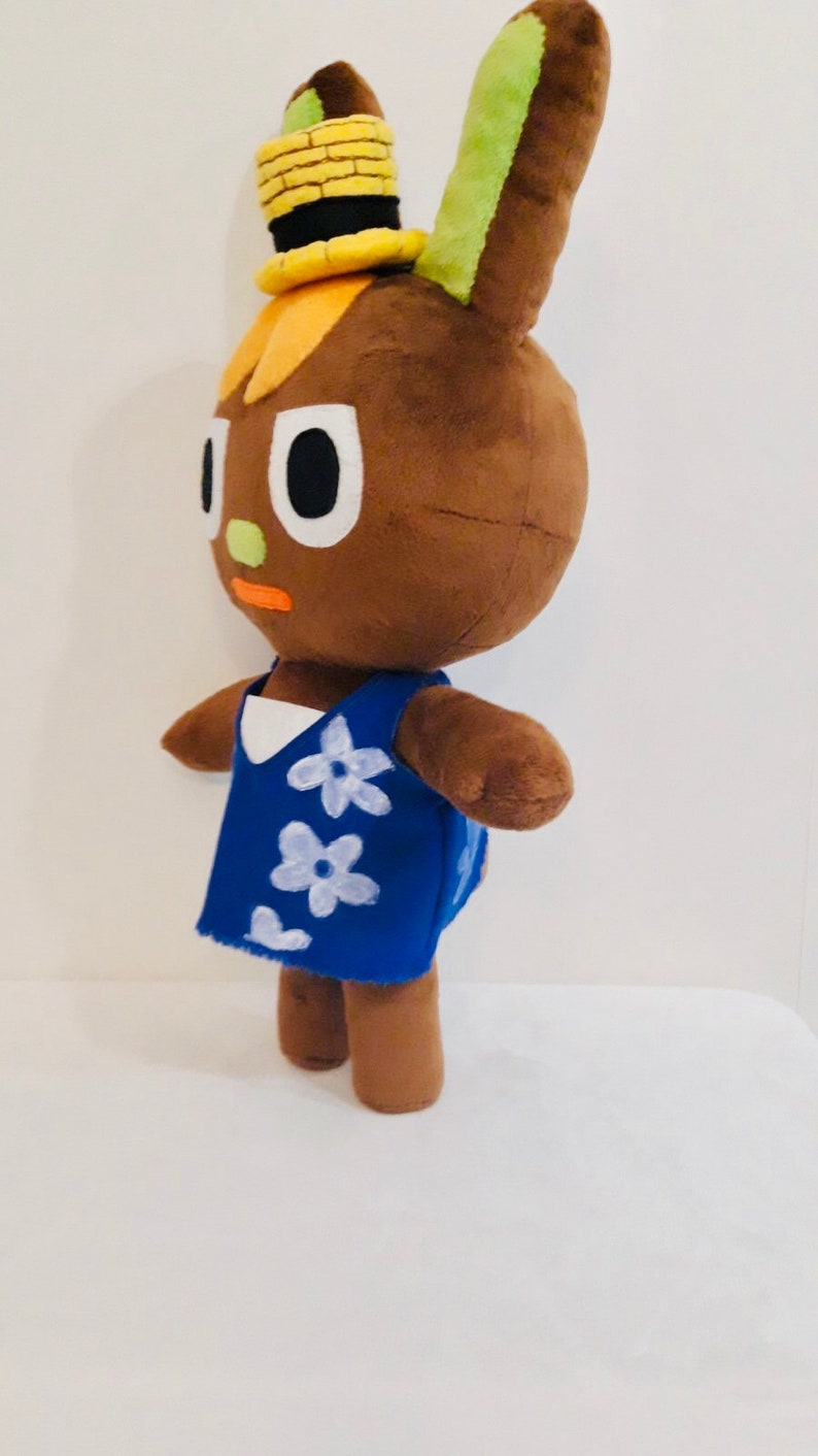 Custom Plush Toy O'hare Animal Crossing Wiki Plush Toy. Etsy UK
