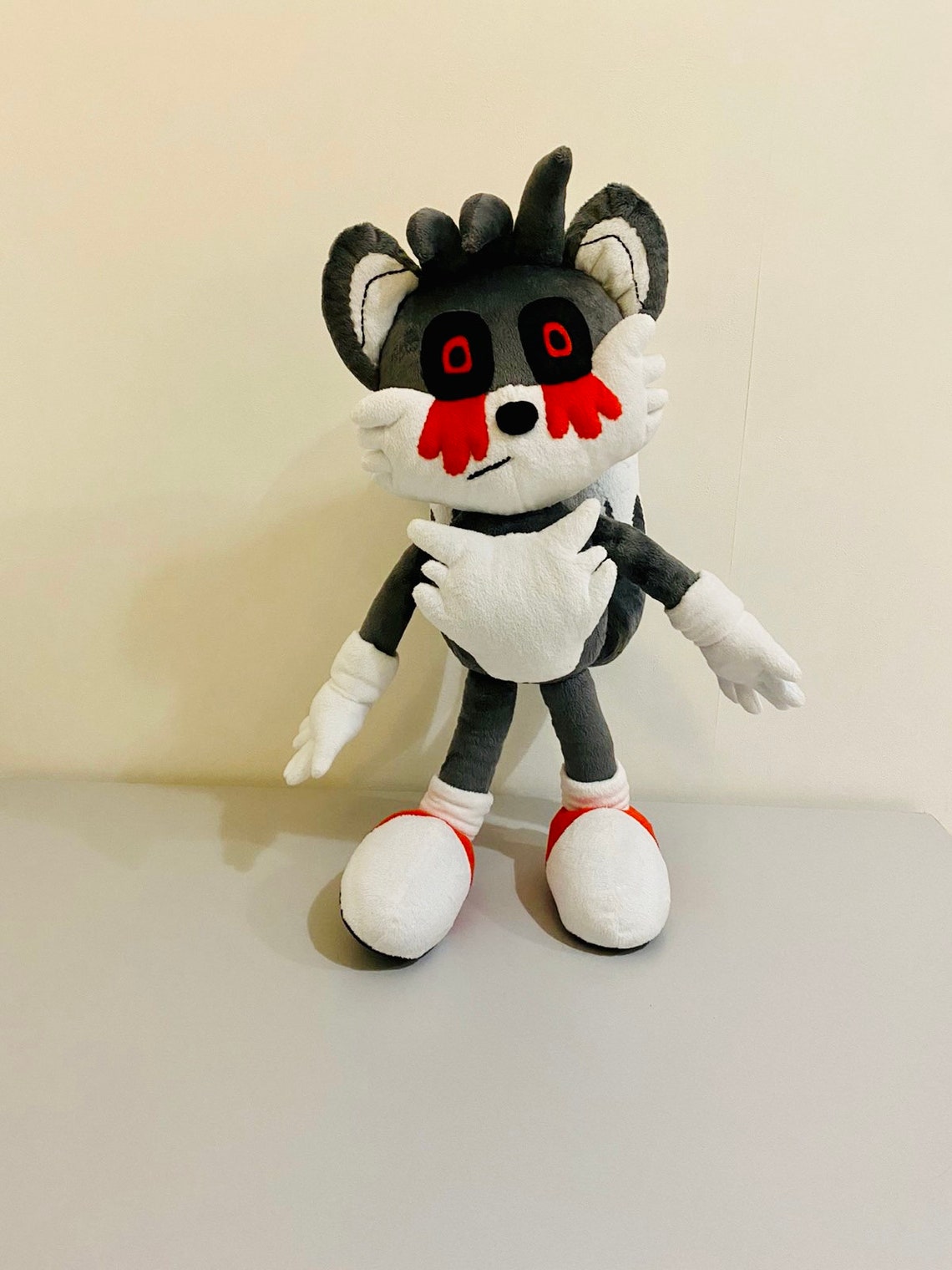 Tails EXE from Sonik plush toy Custom plush inspired by the | Etsy