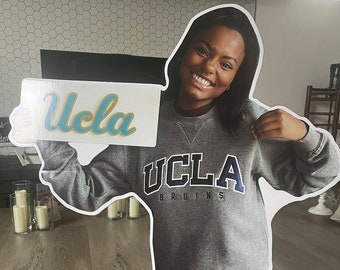 Custom Graduation Cardboard Standee, Life-Size Cutout, Personalized Gift