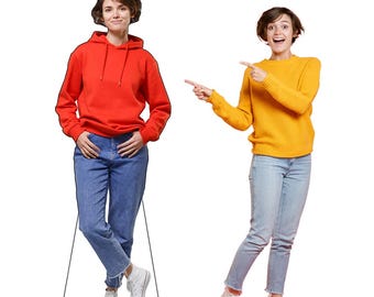 Custom Cardboard Cutout / Life-Size Standup. Personalized for the right moment and right person!