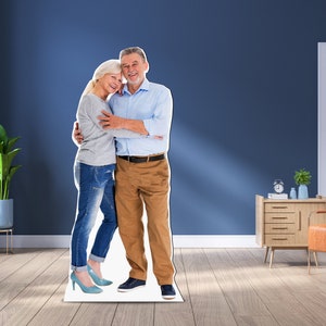 Custom Life-size Cutouts for Birthdays and Anniversaries- Made on Material More Durable and Better Than Cardboard Cutouts