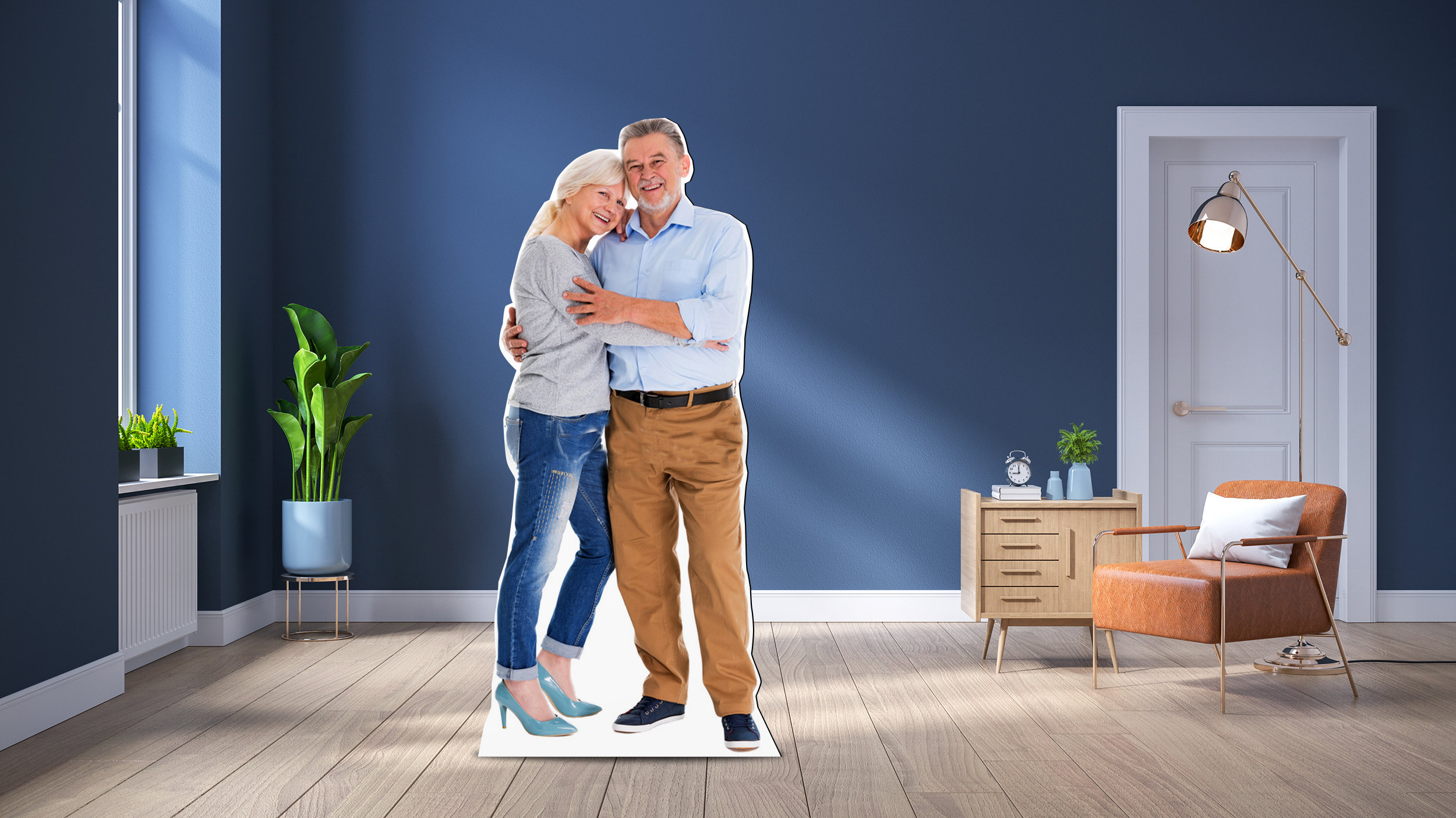 Custom Cardboard Cutout, Life Sized Standee, Anniversary Cutout, Birthday Cutout, Couple Standee, Lifesize Cardboard Cutout, Lifesize Cutout