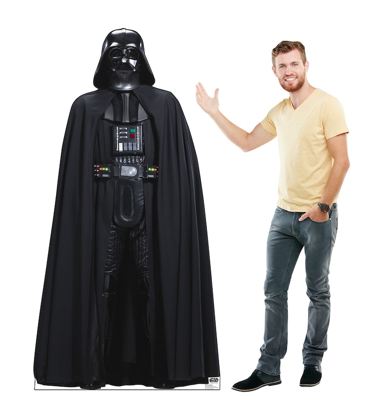 Darth Vader Cardboard Cutout - Etsy