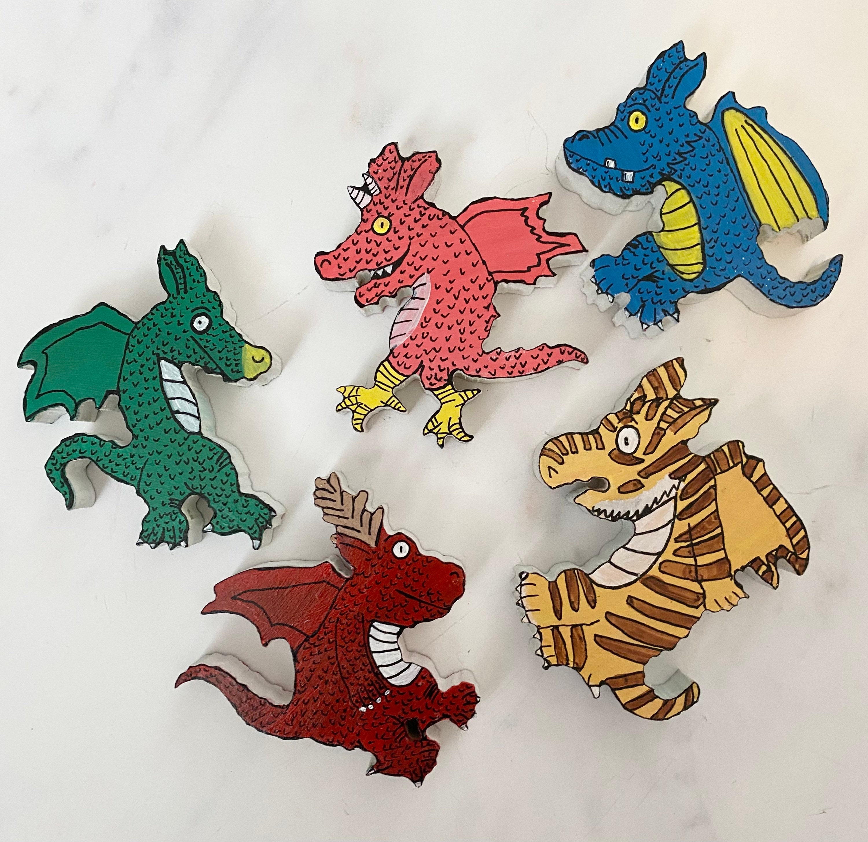 Hand painted Zog storybook figures | Etsy