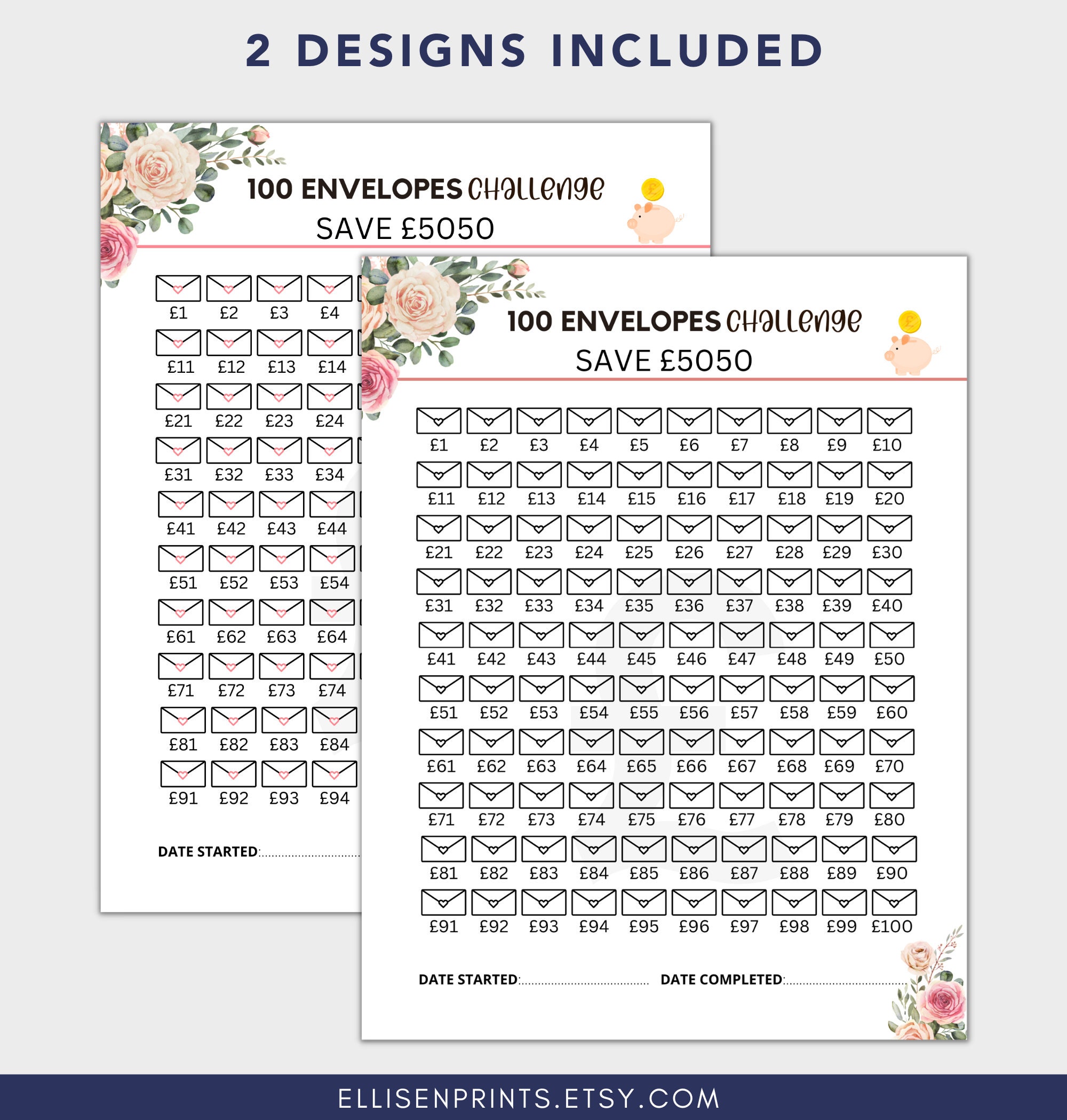 Money Saving Tips printable Savings Trick reusable Savings - Etsy