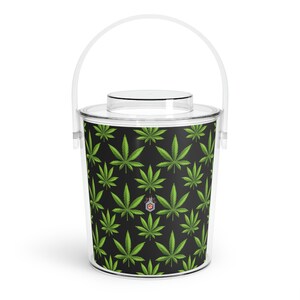 Ice Bucket with Tongs