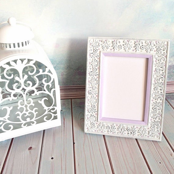 Wedding Photo Frame / Family Photo Frame / White Photo Frame / Etsy