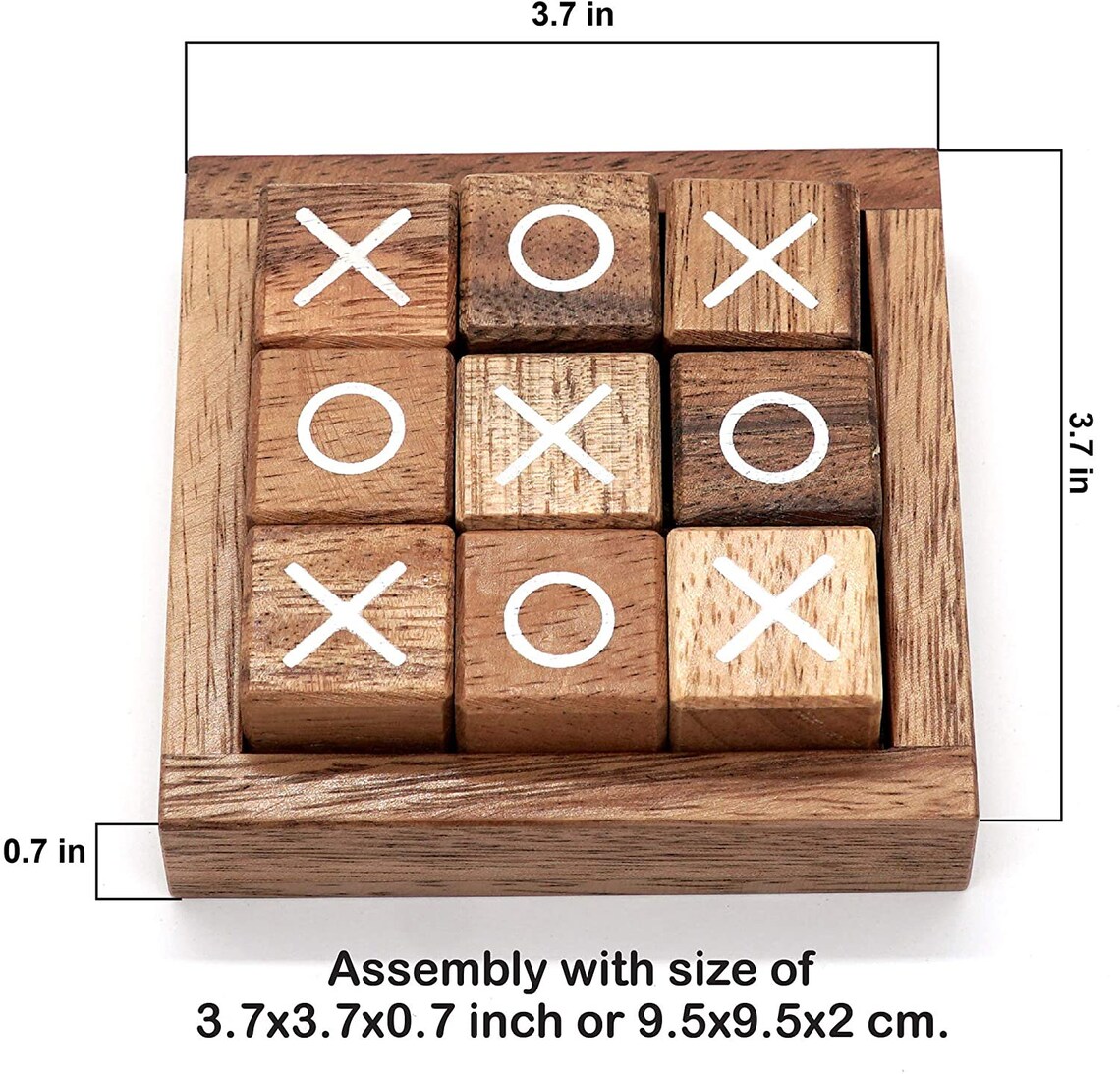 Tic Tac Toe for Kids and Adults Coffee Table Living Room Decor Etsy
